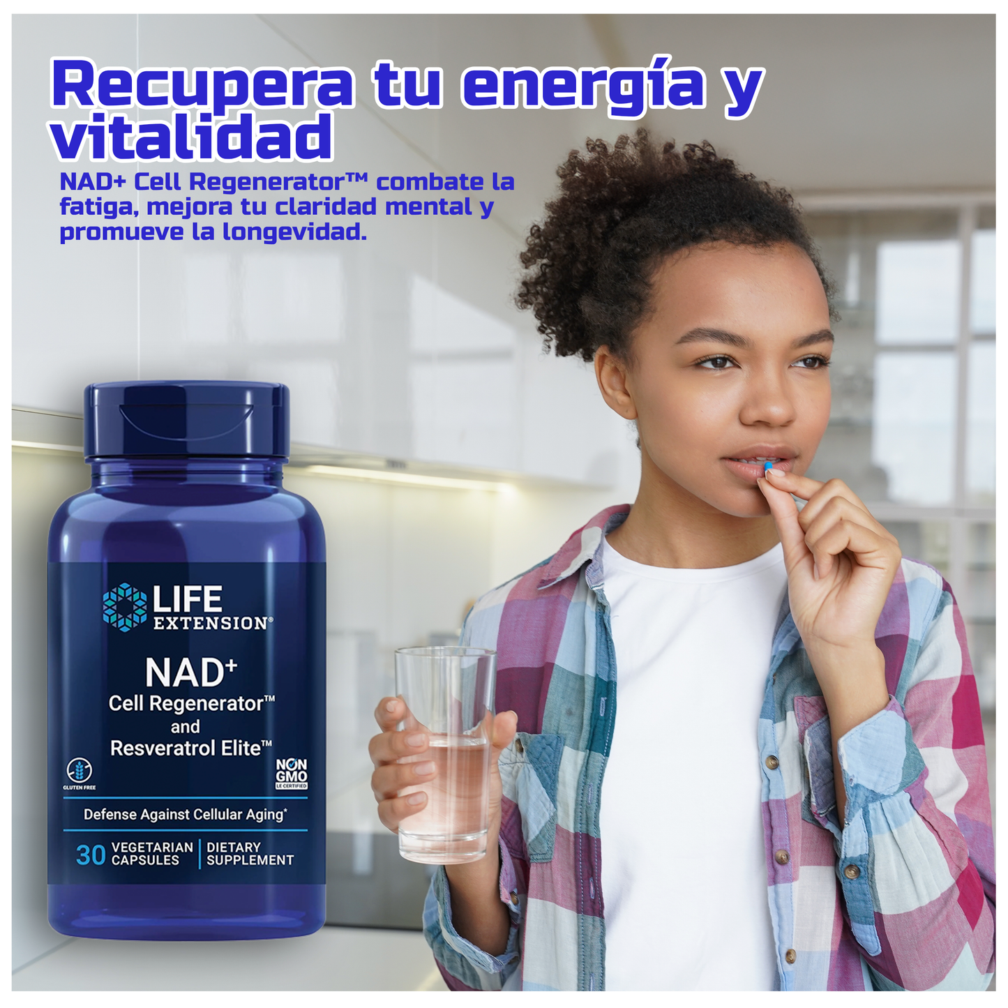 VitalCell+ Energy Boost (NAD Life Extension - RESVERATROL)