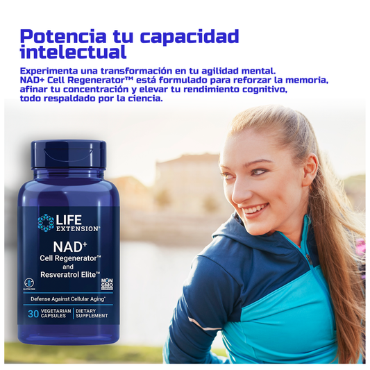 VitalCell+ Energy Boost (NAD Life Extension - RESVERATROL)